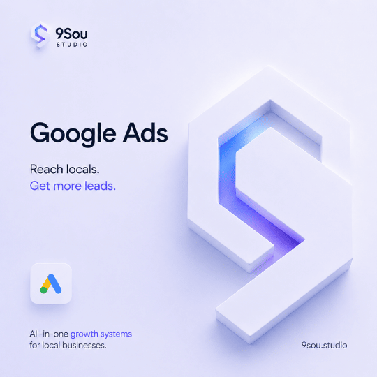 Google Ads services by 9Sou Studio